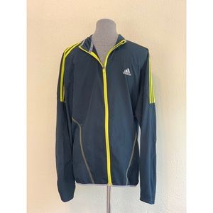 Men’s Adidas Zippered Windbreaker